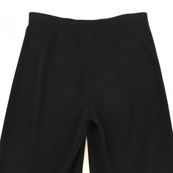 Exclusively Misook High Rise Pull On Knit Pant Womens Small Stretch 100% Acrylic - Picture 6 of 12
